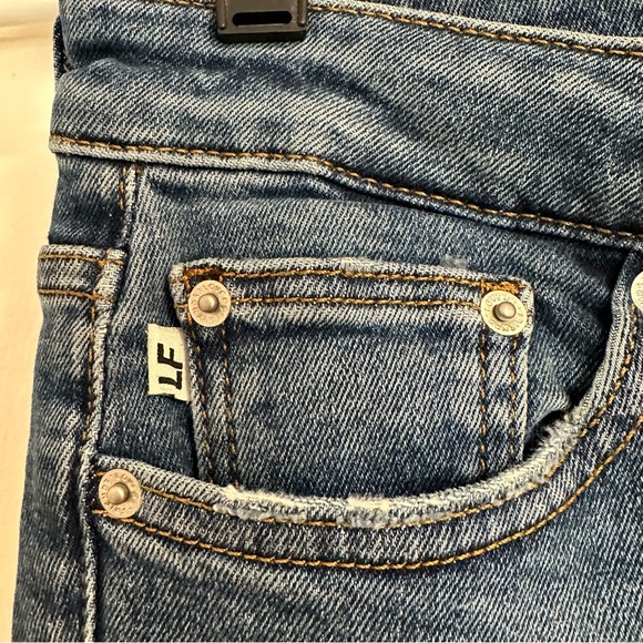 Lovers + Friends Distressed Ricky Low Rise Skinny in Brighton - Picture 3 of 14